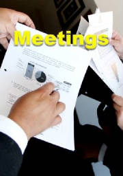 Meetings  Értekezletek